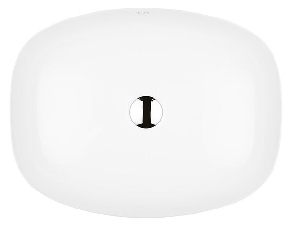 Ksuro 103 umyvadlo 49.5x38.5 cm obdélníkový na pult bílá 20008000