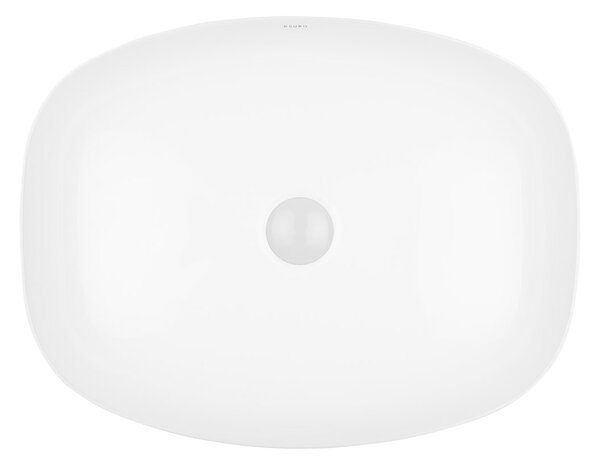 Ksuro 103 umyvadlo 49.5x38.5 cm obdélníkový na pult bílá 20008000