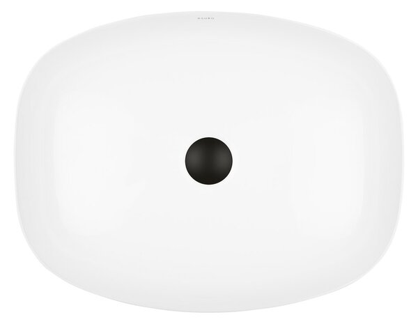 Ksuro 103 umyvadlo 49.5x38.5 cm obdélníkový na pult bílá 20008000