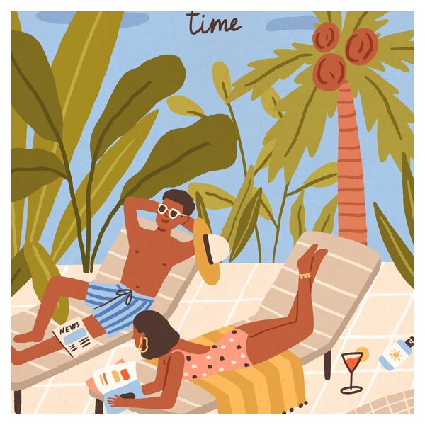 Obraz - Summer time (30x30 cm)