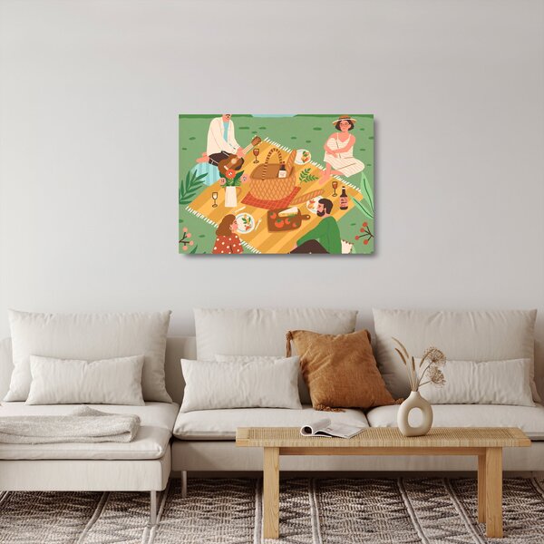 Skleněný obraz - Summer love (70x50 cm)