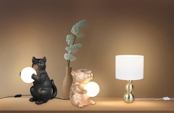 STOLNÍ LAMPA, G9, 23/25 cm - Stolní lampy