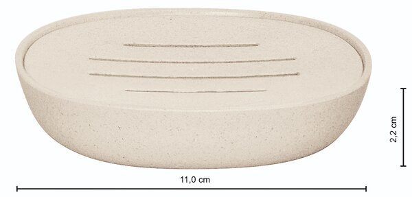 Kleine Wolke Belgrano miska na mýdlo Stojící béžová 8614226853