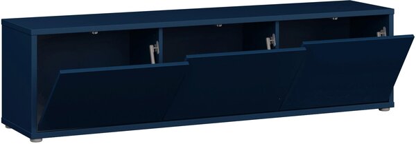 NÍZKÁ KOMODA, tmavě modrá, 154,2/42,5/34,9 cm Carryhome - TV stolky & komody pod TV, Online Only