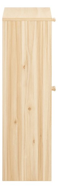Sobuy Fsr160-N Výklopný Botník Se 2 Klapkami Úzký Botník Komoda Na Boty Přírodní 60X80X24 Cm