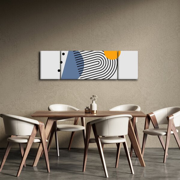 Obraz - Minimalistická abstrakce N⁰2 (170x50 cm)