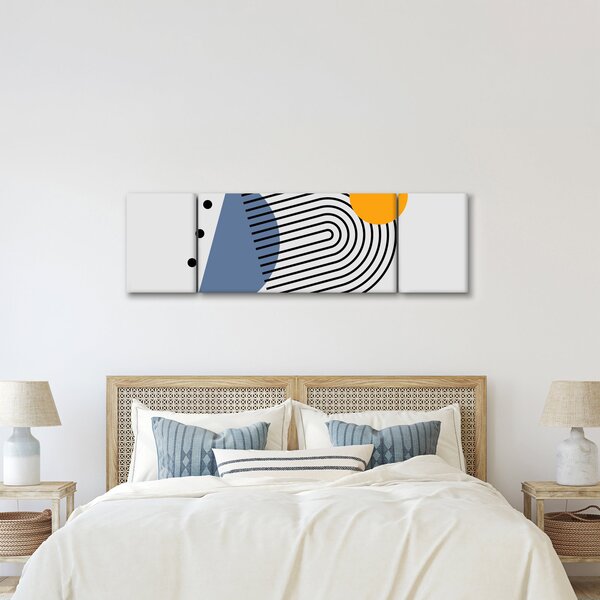Obraz - Minimalistická abstrakce N⁰2 (170x50 cm)