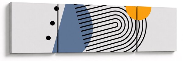 Obraz - Minimalistická abstrakce N⁰2 (170x50 cm)