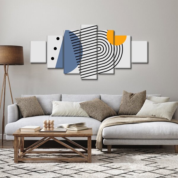Obraz - Minimalistická abstrakce N⁰2 (210x100 cm)