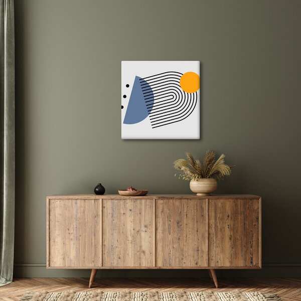 Obraz - Minimalistická abstrakce N⁰2 (30x30 cm)