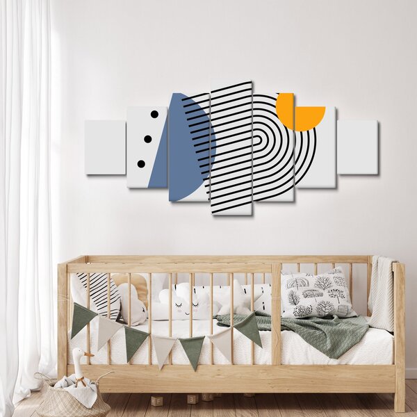 Obraz - Minimalistická abstrakce N⁰2 (210x100 cm)