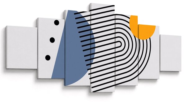 Obraz - Minimalistická abstrakce N⁰2 (210x100 cm)
