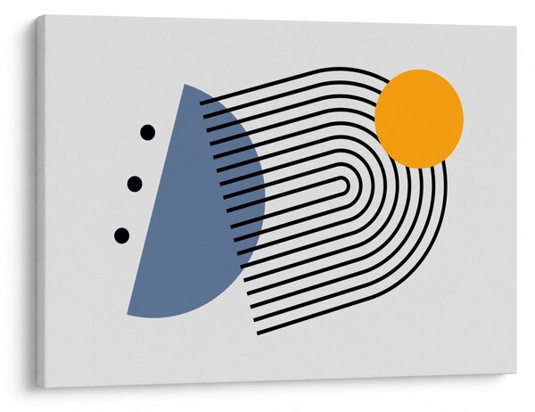 Obraz - Minimalistická abstrakce N⁰2 (70x50 cm)