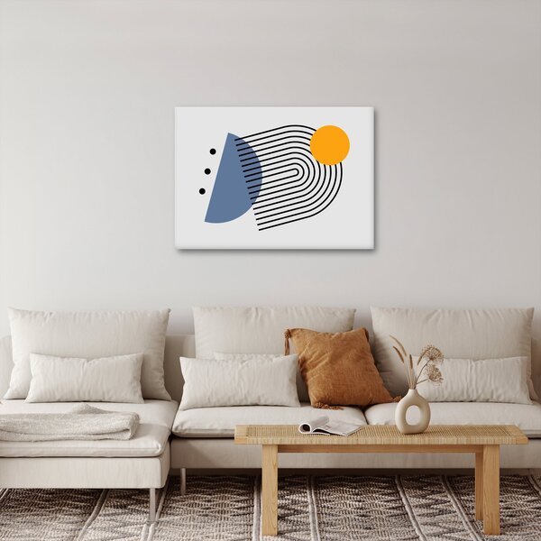 Obraz - Minimalistická abstrakce N⁰2 (70x50 cm)