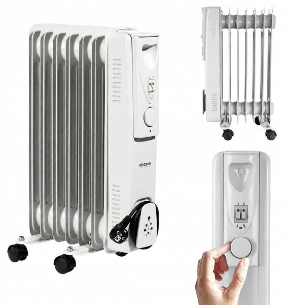 Olejový radiátor Volteno 1500 W bílý