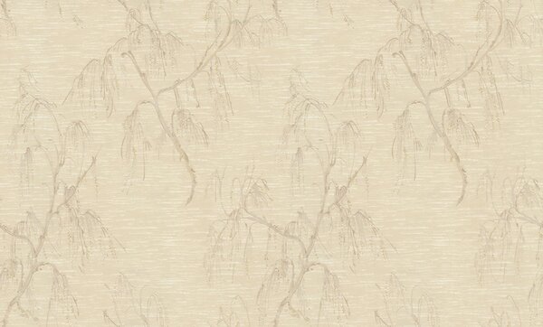 Vliesová tapeta na zeď, světle hnědá, béžová, kvetoucí bříza, BM31023, Blumarine, Emiliana Parati