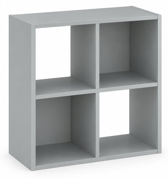 Regál Sinde 2x2, šedá
