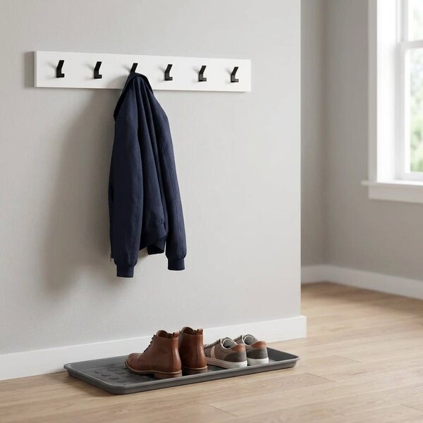 Věšákový panel Walker 100 cm, bílá