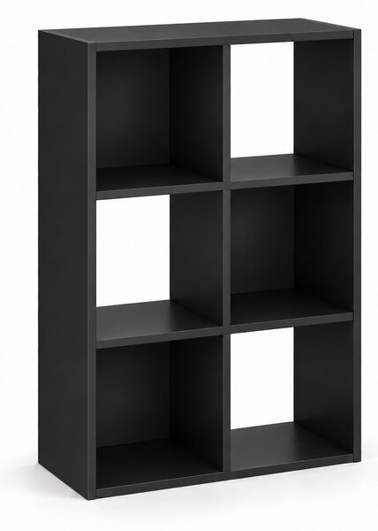 Regál Sinde 2x3, černá