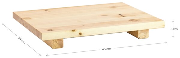Karup Design Set dřevěných nočních stolků Dock 34 x 45 cm