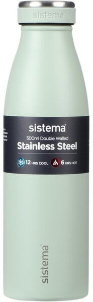 Sistema Nerezová termoska Hydrate Stainless Steel 500 ml, pistáciová