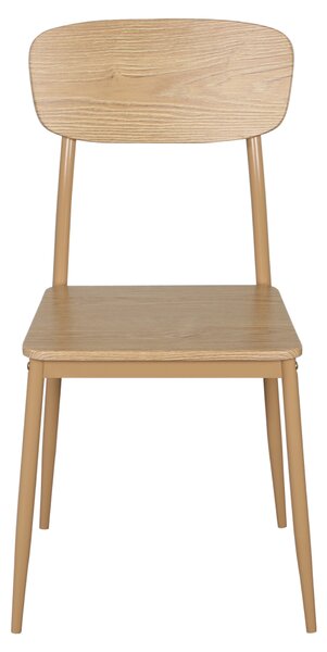KONDELA Jídelní set 1+4, dub přírodní, LAMIR
