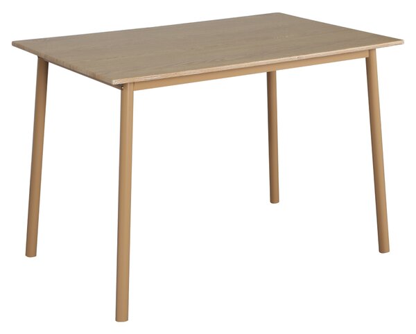 KONDELA Jídelní set 1+4, dub přírodní, LAMIR