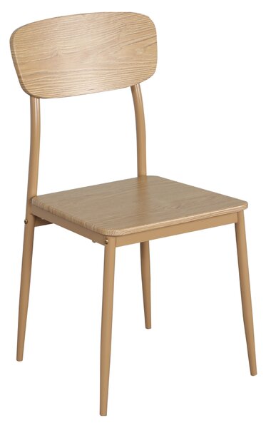 KONDELA Jídelní set 1+4, dub přírodní, LAMIR