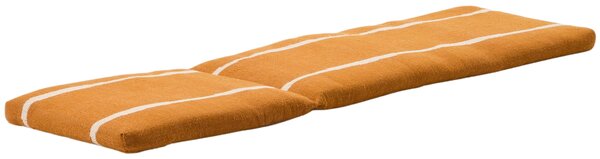 Kave Home Oranžový polštář na lehátko Daila 50 x 175 cm