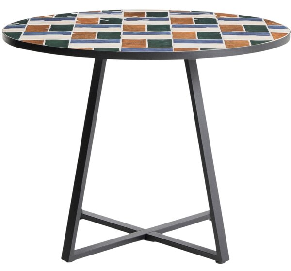 Kave Home Barvený zahradní stůl Tella Ø 120 cm