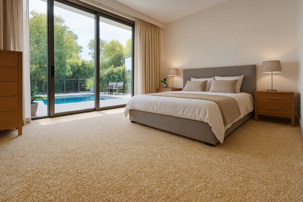 Vopi, Metrážový koberec Color Shaggy béžový - neúčtujeme odřezky z role, na míru, šíře 2m,3m,4m, béžová, ab (mřížka), dětský pokoj