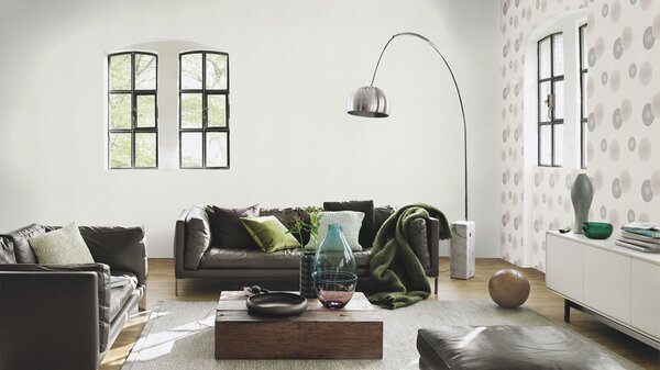 RASCH | Vliesová tapeta na zeď Unsere Besten 804539 | 0,53 x 10,05 m | šedá
