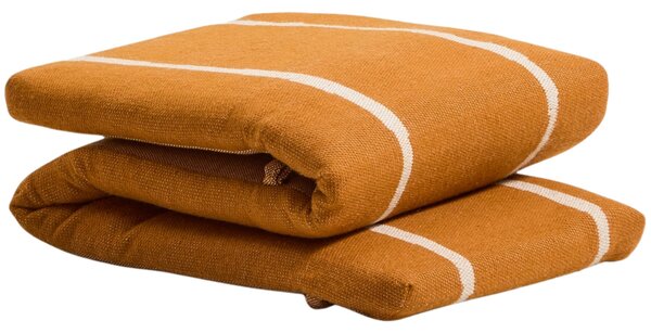 Kave Home Oranžový polštář na lehátko Daila 50 x 175 cm
