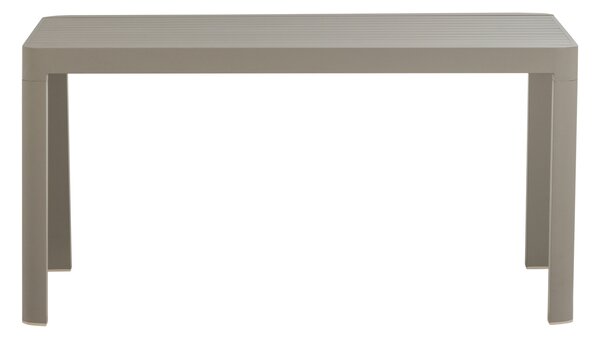 -25 % Dny MOMENTI– WOOOD Béžový kovový rozkládací zahradní stůl Ovara 150 x 150 cm