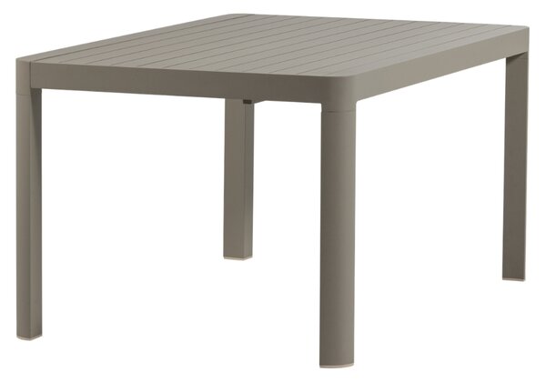 -25 % Dny MOMENTI– WOOOD Béžový kovový rozkládací zahradní stůl Ovara 150 x 150 cm