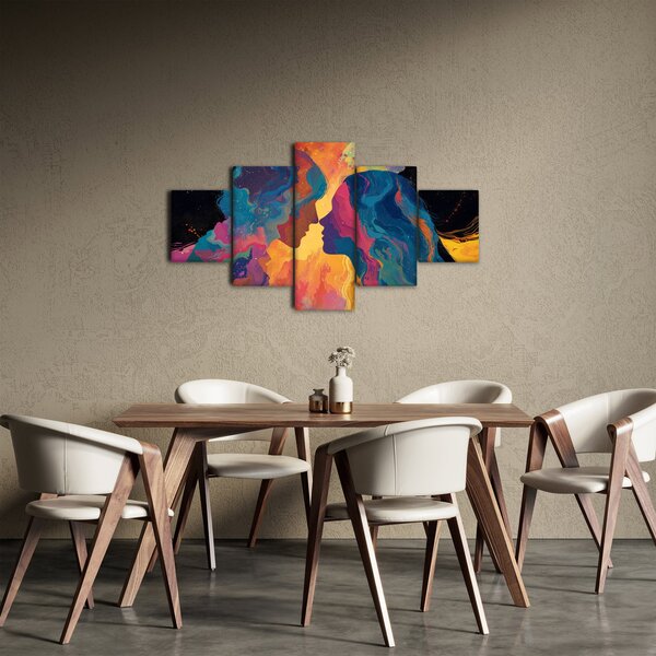 Obraz - Vesmírná láska (125x70 cm)