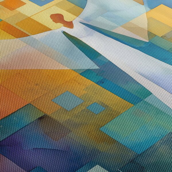 Obraz - Geometrický anděl (70x50 cm)