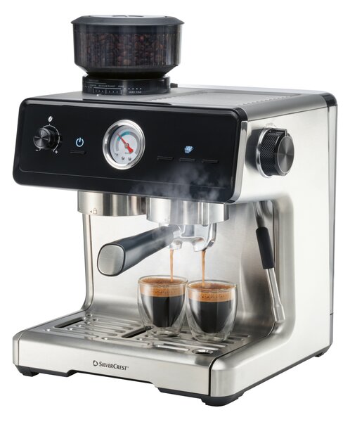 Silvercrest® Espresso kávovar Premium Semst 1500 A1 (100395742)
