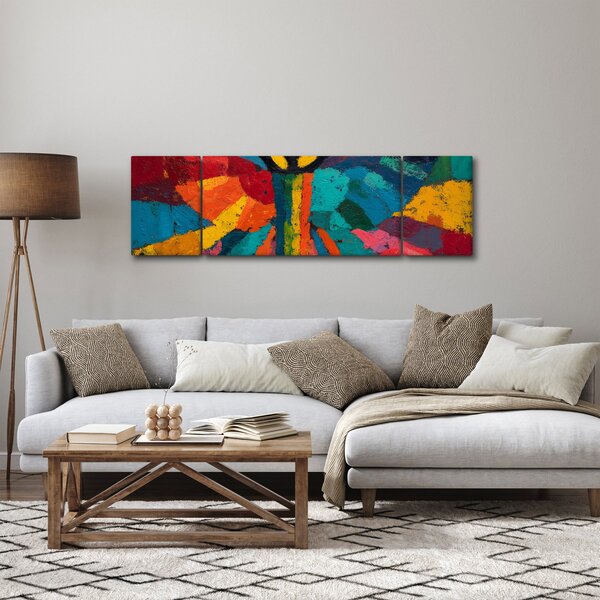 Obraz - Malovaný anděl (170x50 cm)