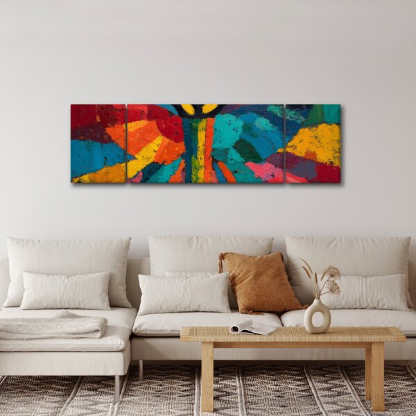 Obraz - Malovaný anděl (170x50 cm)