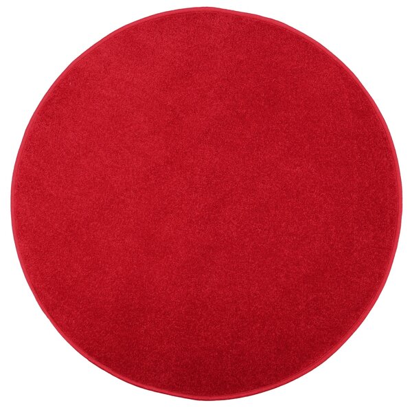 Vopi koberce Vánoční kusový koberec Eton červený kruh - 200x200 (průměr) kruh cm