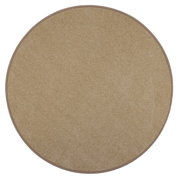 Vopi koberce Kusový koberec Eton béžový 70 kruh - 100x100 (průměr) kruh cm