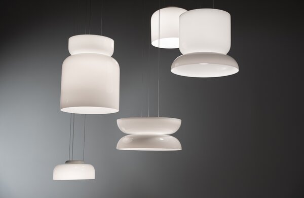 Pablo Totem DB, moderní závěsné svítidlo se svícením dolů/nahoru, 18W LED 2700-2200K DTW, Ø43,2x34,25cm