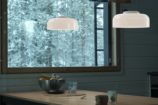 Pablo Totem DB, moderní závěsné svítidlo se svícením dolů/nahoru, 18W LED 2700-2200K DTW, Ø43,2x34,25cm