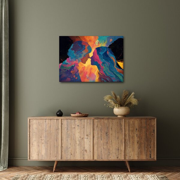 Obraz - Vesmírná láska (70x50 cm)