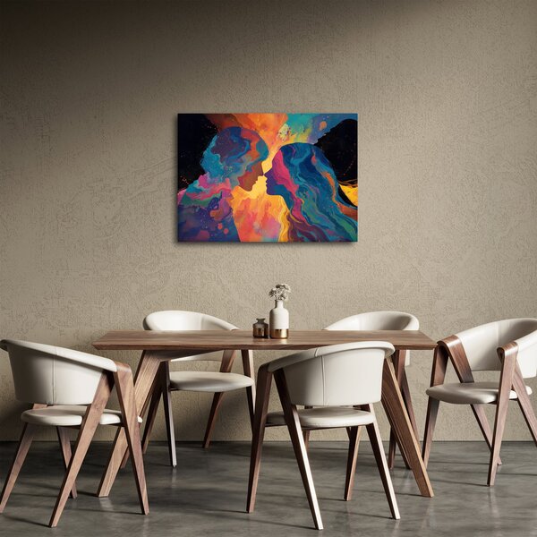 Obraz - Vesmírná láska (70x50 cm)