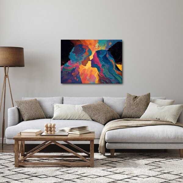 Obraz - Vesmírná láska (70x50 cm)