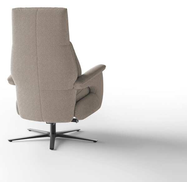 RELAXAČNÍ KŘESLO, textil, šedohnědá Sit & More - Online Only křesla & taburety, Online Only
