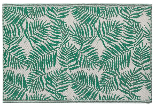 Venkovní koberec KOTA palmové listy mátové 120 x 180 cm