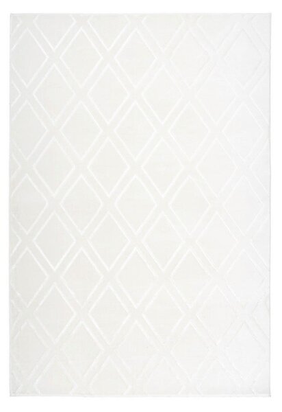 BĚHOUN, 80/150 cm, bílá - Online Only koberce & rohožky, Online Only